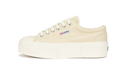 Superga: Бежевые кеды 