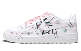 Nike: Белые кроссовки  Air Force 1