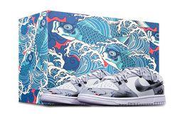 Nike: Чёрные кроссовки  Dunk