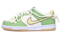 Nike: Зелёные кроссовки  Dunk