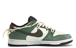Nike: Зелёные кроссовки  Dunk
