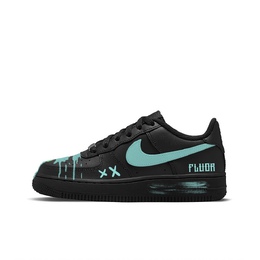 Nike: Чёрные кроссовки  Air Force 1