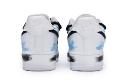 Nike: Чёрные кроссовки  Air Force 1