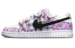 Nike: Фиолетовые кроссовки  Dunk
