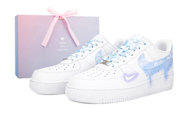 Nike: Белые кроссовки  Air Force 1