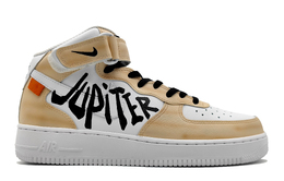 Nike: Жёлтые кроссовки  Air Force 1