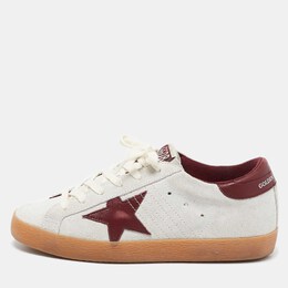 Golden Goose: Серебристые кроссовки  Superstar