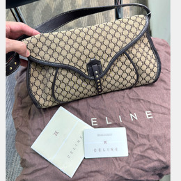 Celine: Бежевая сумка 