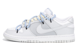 Nike: Серые кроссовки  Dunk