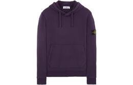 Stone Island: Фиолетовая толстовка 