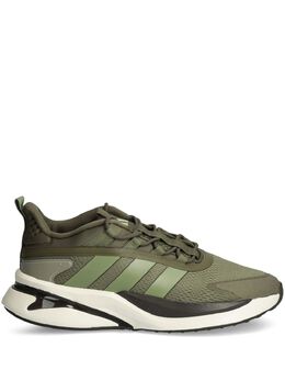 adidas: Зелёные кроссовки 
