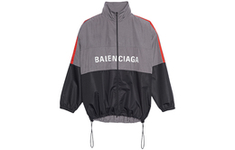 Balenciaga: Серая куртка 