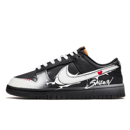 Nike: Чёрные кроссовки  Dunk