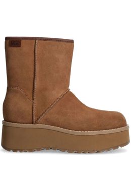 UGG: Коричневые ботинки 