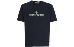 Stone Island: Тёмная футболка 