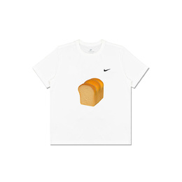 Nike: Белая футболка 