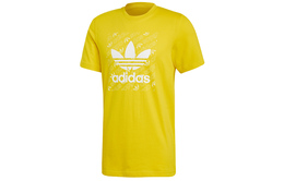 Adidas Originals: Жёлтая футболка 