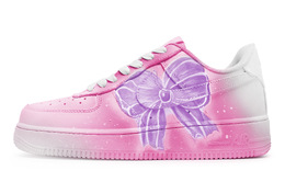 Nike: Фиолетовые кроссовки  Air Force 1