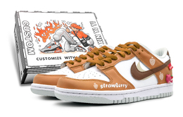 Nike: Белые кроссовки  Dunk
