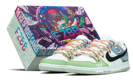 Nike: Синие кроссовки  Dunk