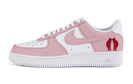 Nike: Розовые кроссовки  Air Force 1