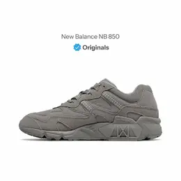 New Balance: Серые кроссовки  850