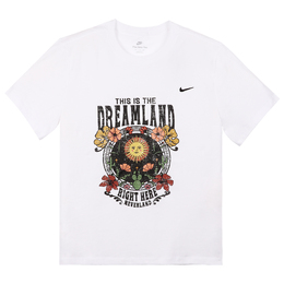 Nike: Белая футболка 