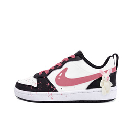 Nike: Чёрные кроссовки  Court