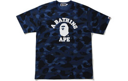 A BATHING APE: Синяя футболка 