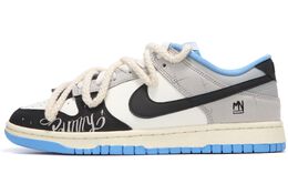 Nike: Чёрные кроссовки  Dunk