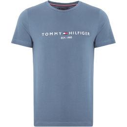 Tommy Hilfiger: Голубая футболка 