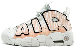 Nike: Оранжевые кроссовки  Air More Uptempo