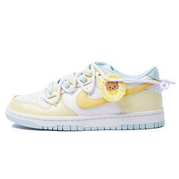 Nike: Жёлтые кроссовки  Dunk