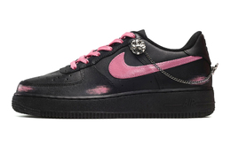 Nike: Чёрные кроссовки  Air Force 1