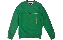 Tommy Hilfiger: Зелёная толстовка 