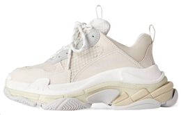 Balenciaga: Серые кроссовки  Triple S