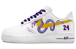 Nike: Фиолетовые кроссовки  Air Force 1