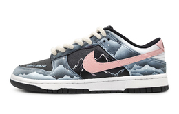 Nike: Чёрные кроссовки  Dunk
