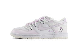 Nike: Фиолетовые кроссовки  Dunk