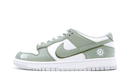 Nike: Белые кроссовки  Dunk