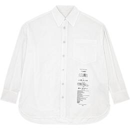 MM6 Maison Margiela: Белая рубашка 