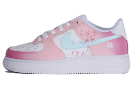 Nike: Розовые кроссовки  Air Force 1