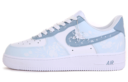 Nike: Голубые кроссовки  Air Force 1