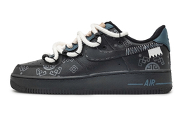 Nike: Синие кроссовки  Air Force 1