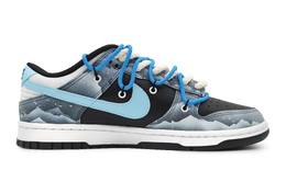 Nike: Чёрные кроссовки  Dunk
