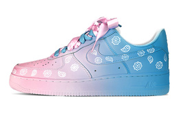 Nike: Синие кроссовки  Air Force 1