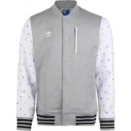 Adidas Originals: Серая куртка 