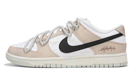 Nike: Белые кроссовки  Dunk