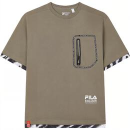 Fila: Тёмная футболка 