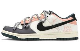 Nike: Серые кроссовки  Dunk